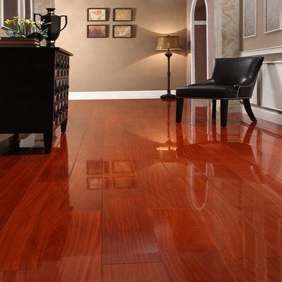 Высокая износостойкость AC4 Arc Single V-groove Painting Piso Flotante Suelo Laminado