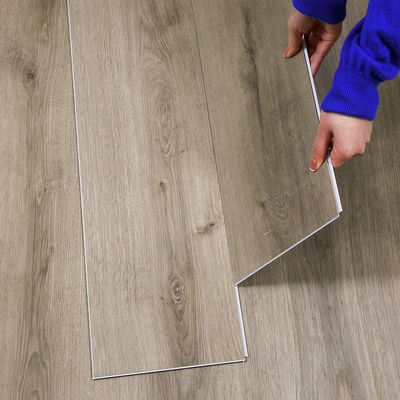 Unilin Click Lock Spc Flooring Деревянный цвет Пластиковый жесткий ядро Виниловый планка пол 4 мм Внутри
