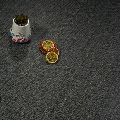 Внутренние SPC виниловые полы для гостиниц Легко устанавливать ковер дизайн коммерческий тканевой укладки