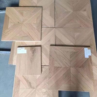 Жилая комната Инженерное деревянное покрытие планка с художественным дизайном паркета