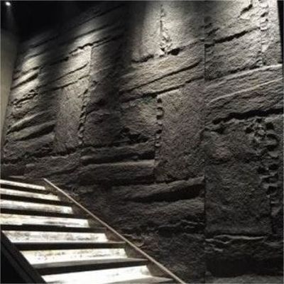 Современный стиль Легкие каменные стеновые панели ПУ фальшивые каменные фанеры для декора стены