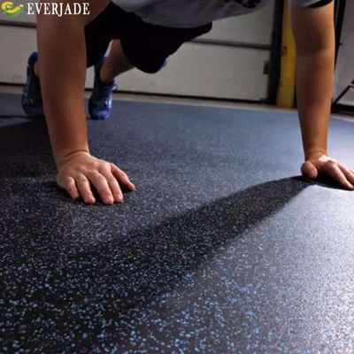 85% SBR Granules 15%EPDM Granules Eva Gym Carpet Plank для гаража/подпольного резинового пола