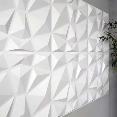 Luxury Living Room TV Background 500mm*50mm ПВХ 3D стена с современным дизайном