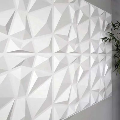 2023 Высокий глянцевый ПВХ 3D стеновой панель для роскошной гостиной телевизорный фон на Direct