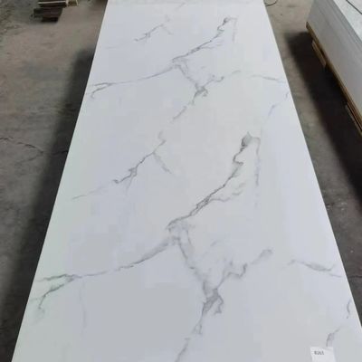 Заказ черный 3D печать ПВХ мрамор УФ-лист для современного искусства панели стенного декора интерьера